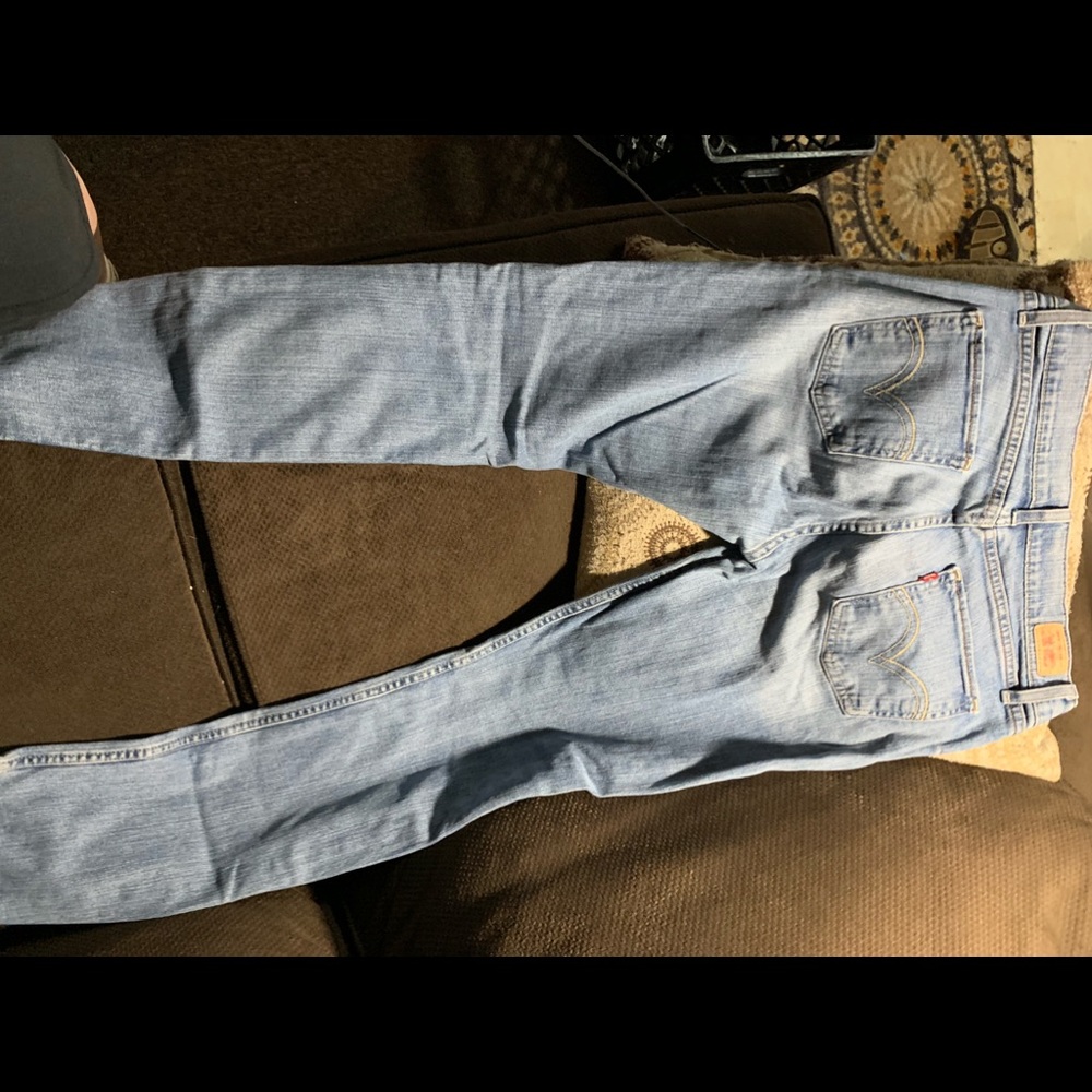 Women’s Levi’s 528’s curvy cut skinny leg jeans